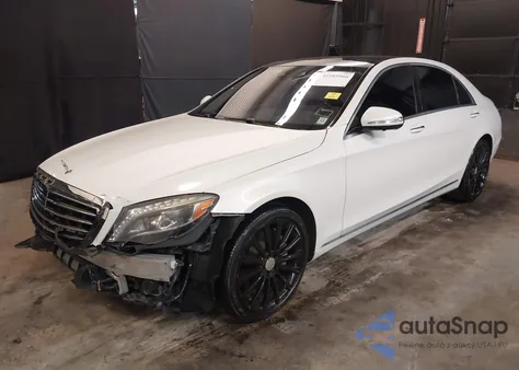 2015 Mercedes-Benz S 550 из США, поврежденный, VIN WDDUG8CB0FA069711
